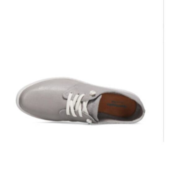 NWT Hush Puppies womens The Everyday Laceup Oxford, Vapor Grey Nubuck-SZ 6.5 - Picture 4 of 6